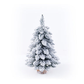 Christmas Small Flocking Tree Mini Christmas Tree My Store