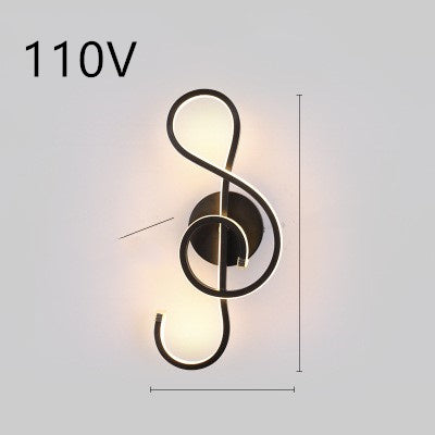 led wall lamp nordic minimalist bedroom bedside lamp My Store