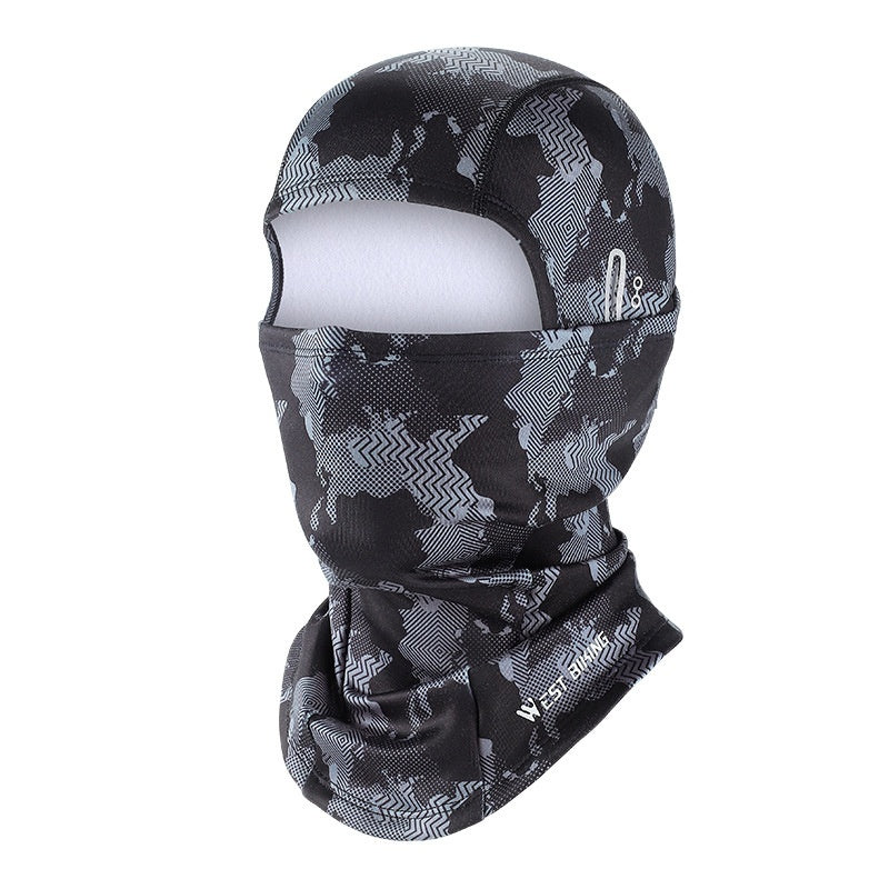 Bicycle Thermal Headgear Camouflage High Elastic Cold-proof Wind Mask My Store