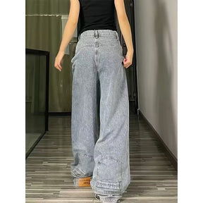 Fashion Fashion Design Straight Loose Wide-leg Bell-bottoms My Store