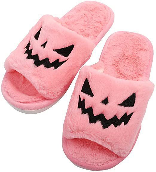 Halloween Shoes Winter Cute Warm Home Slippers Women My Store