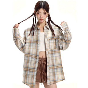 Retro Mid-length Sun Protection Shirt Coat Women My Store