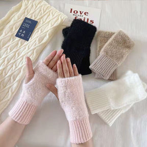 Women's Touch Screen Thermal Knitting Gloves My Store