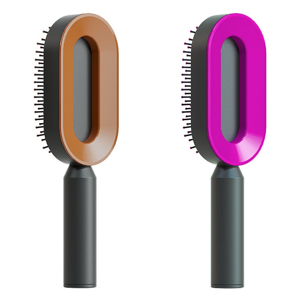 Self Cleaning Hair Brush For Women One-key Cleaning Hair Loss Airbag Massage Scalp Comb Anti-Static Hairbrush My Store