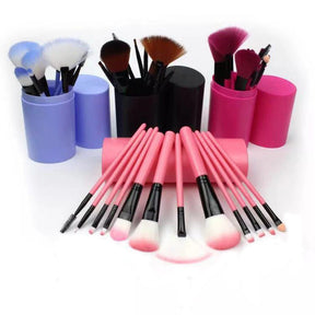 12pcs Makeup Brush Set Blush Eyeshadow Eyelash Highlighter Makeup Brush My Store