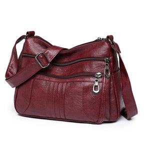 New Casual Women's Cross-body Bag Pu Retro Shoulder Lightweight Commuter Bag My Store