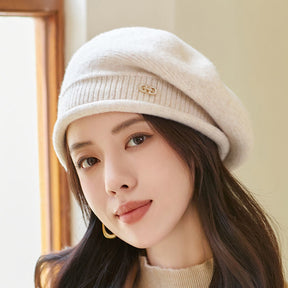 Women's Autumn And Winter Fashionable All-match Wool Knitted Hat My Store