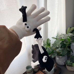 Couple Magnetic Warm Gloves Cute Doll Hand Gloves My Store