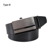 PU Classic Casual Business All-match Automatic Buckle Toothless Men's Belt My Store