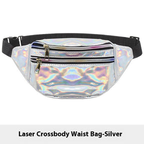 Outdoor Men's And Women's Waist Pack Sports Fitness 7 Color Laser My Store