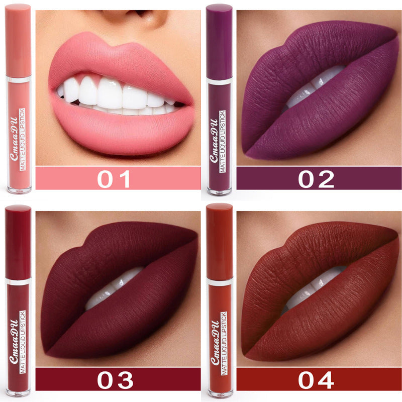 Women's Non-stick Cup Waterproof Matte Lipstick My Store