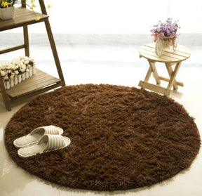 Fluffy Round Rug Carpets For Living Room Decor Faux Fur Carpet Kids Room Long Plush Rugs For Bedroom Shaggy Area Rug Modern Mat My Store