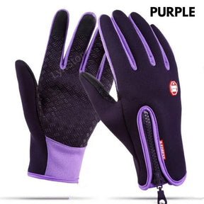 Winter Gloves Touch Screen Riding Motorcycle Sliding Waterproof Sports Gloves With Fleece My Store