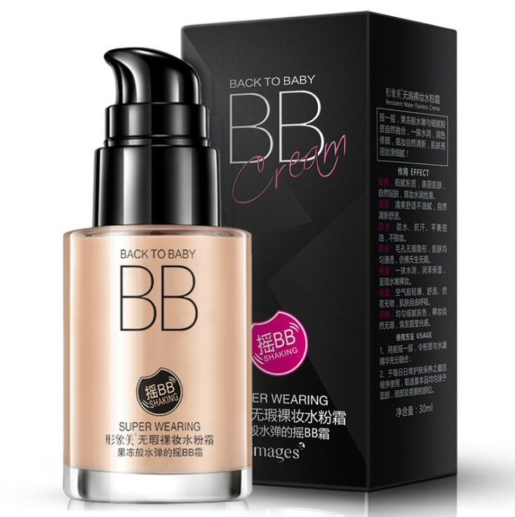 Clear and sleek hydrating cream nude makeup BB cream makeup concealer moisturizing BB cream My Store