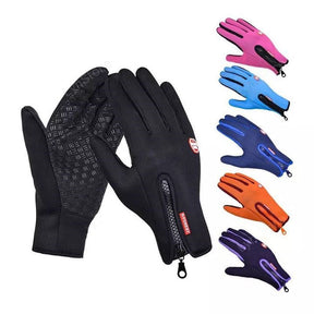 Winter Gloves Touch Screen Riding Motorcycle Sliding Waterproof Sports Gloves With Fleece My Store