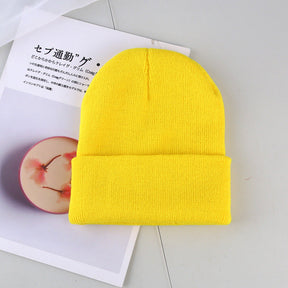 Light Board Knitted Hat Winter Wool Hat Men's And Women's Warm Hat My Store