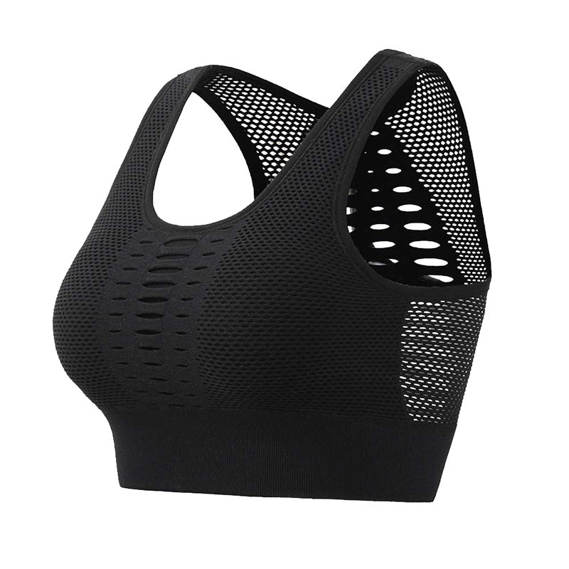 Women Sports Bra Sexy Brathable Mesh Sports Top My Store