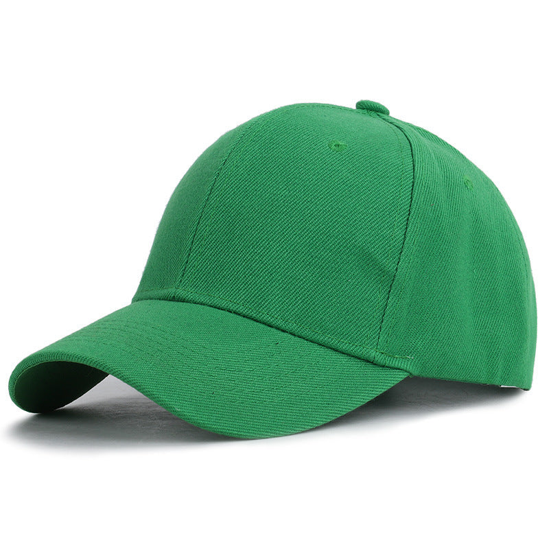 Candy Color Outdoor Casual Solid Color Peaked Baseball Cap My Store