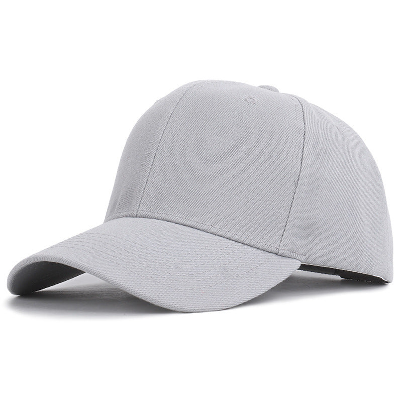 Candy Color Outdoor Casual Solid Color Peaked Baseball Cap My Store