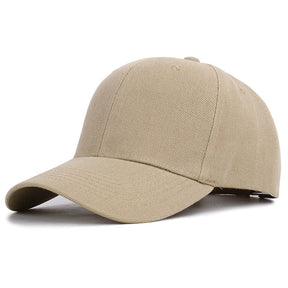 Candy Color Outdoor Casual Solid Color Peaked Baseball Cap My Store