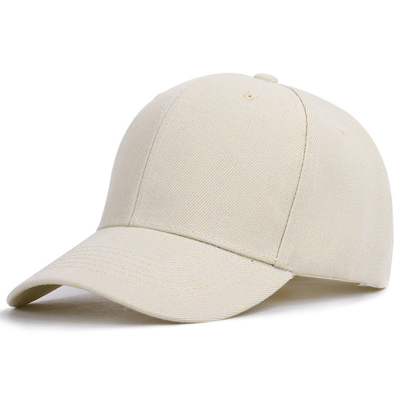 Candy Color Outdoor Casual Solid Color Peaked Baseball Cap My Store