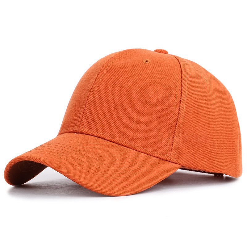 Candy Color Outdoor Casual Solid Color Peaked Baseball Cap My Store