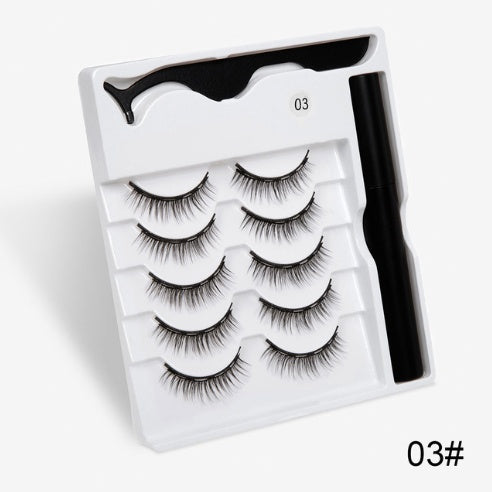 A Pair Of False Eyelashes With Magnets In Fashion My Store