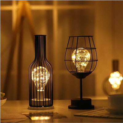 Minimalist hollow table lamps My Store