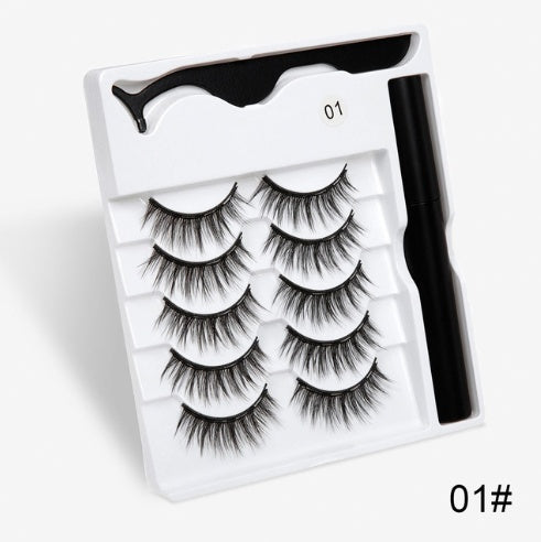 A Pair Of False Eyelashes With Magnets In Fashion My Store