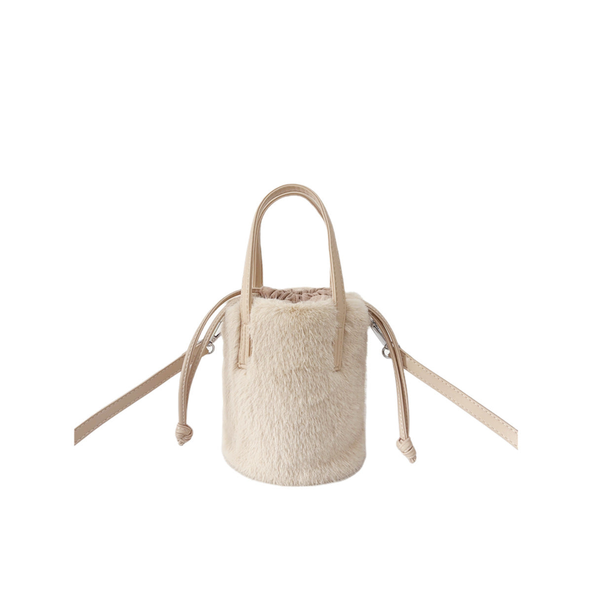 Mink-like Bucket Vintage Plush Hand Bag My Store