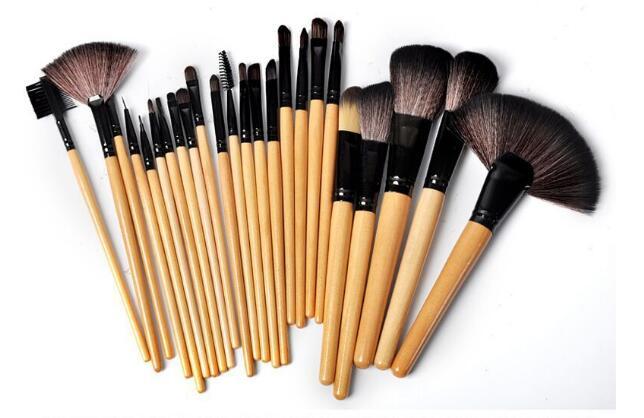 Gift Bag Of 24 Pcs Makeup Brush Sets Professional Cosmetics Brushes Eyebrow Powder Foundation Shadows Pinceaux Make Up Tools My Store