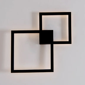 Modern Creative Geometric Square Aisle Wall Decoration Lamps My Store