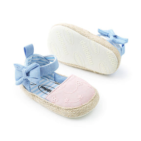 Baby Shoes Bowknot Breathable Baby Shoes Velcro My Store