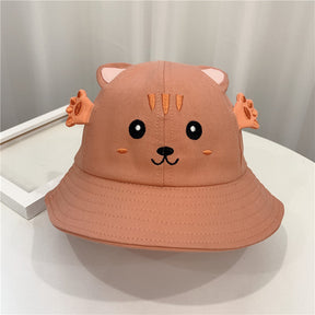 New Products Kitten And Frog Sun Hat Small Pot Hat Baby Hat My Store