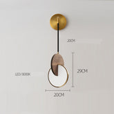 Long-line Light Atmosphere Walnut Solid Wood Chandelier My Store