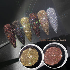 Glitter Flash Nails Crystal Diamond Powder Net Celebrity Vibrato My Store