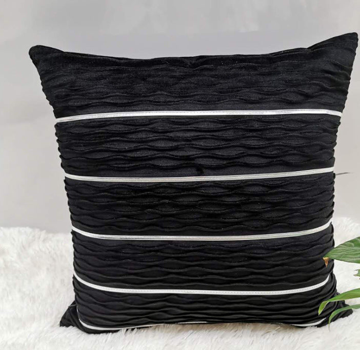 Simple Luxury Striped Velvet Pillow Cover Pillow Cushion Cover Pillow Case Covers for Sofa Flannel Velvet Sofa Cushion Cover My Store