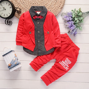 New Design Toddler Boys Casual Suit Set Boys Clothes Set Printed Suit Infant Boys Children Clothing Set My Store