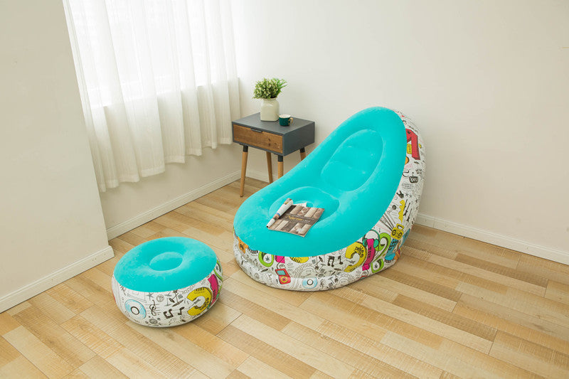 Lazy Bean Bag with Inflatable Folding Sofa My Store