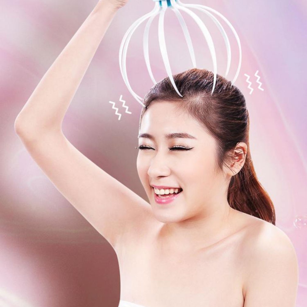 Head Massager Scalp Vibration Massage Eight Claw Electric Household Massager Head Masager Body Care My Store