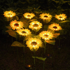 LED Solar Sunflower Lamps Solar Light Decorative Lights My Store