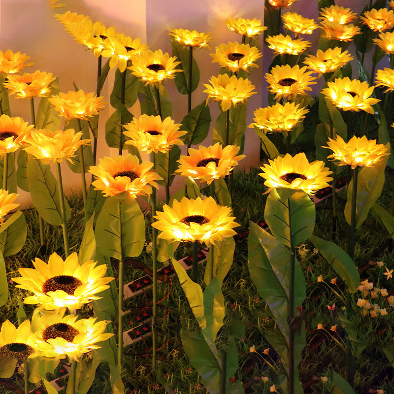 LED Solar Sunflower Lamps Solar Light Decorative Lights My Store