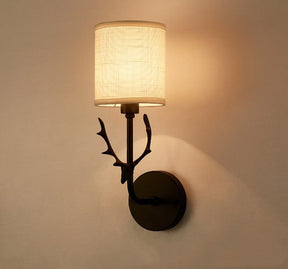 Modern Bedroom Bedside Aisle Wall Lamp Wrought Iron Antlers Living Room Hotel Lamps My Store