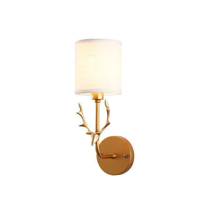 Modern Bedroom Bedside Aisle Wall Lamp Wrought Iron Antlers Living Room Hotel Lamps My Store