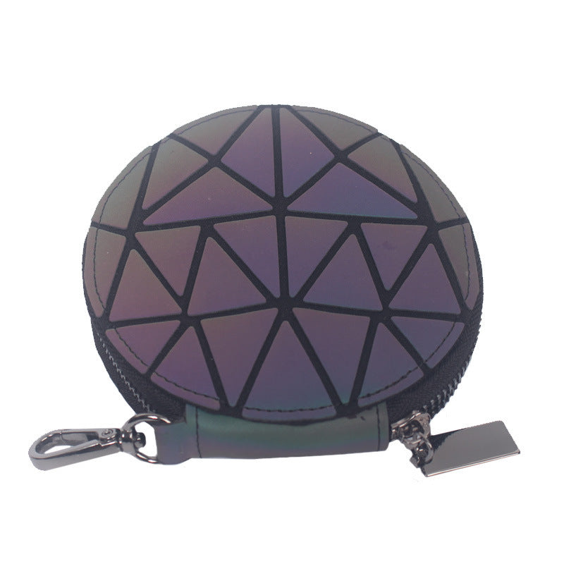 Fashion All-match Geometric Rhombus Luminous Mini Bag My Store