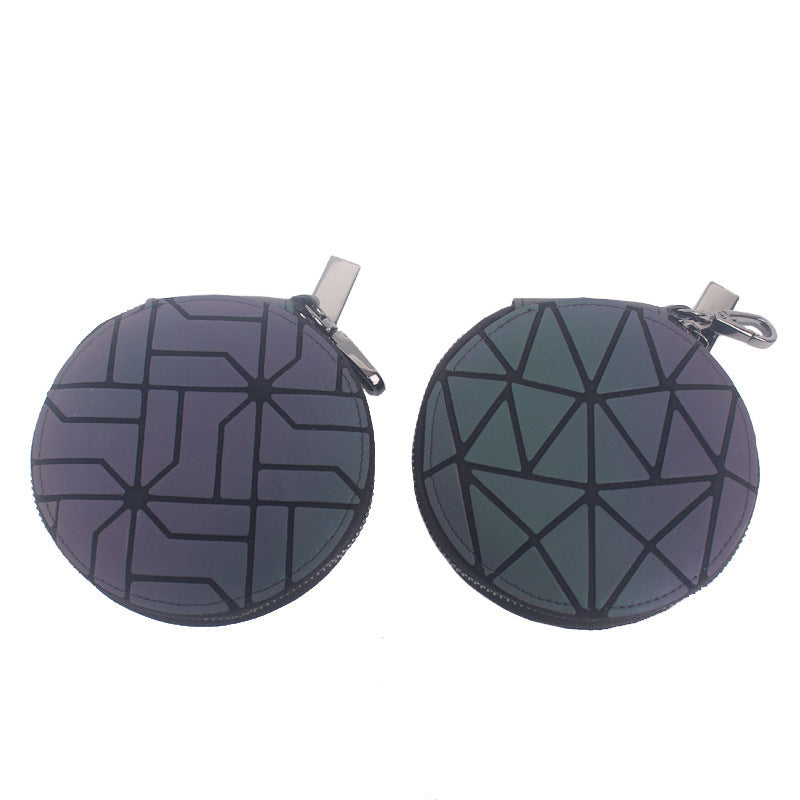 Fashion All-match Geometric Rhombus Luminous Mini Bag My Store