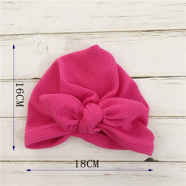 Knot Bow Baby Headbands Toddler Headwraps 6m-18m Baby Turban My Store