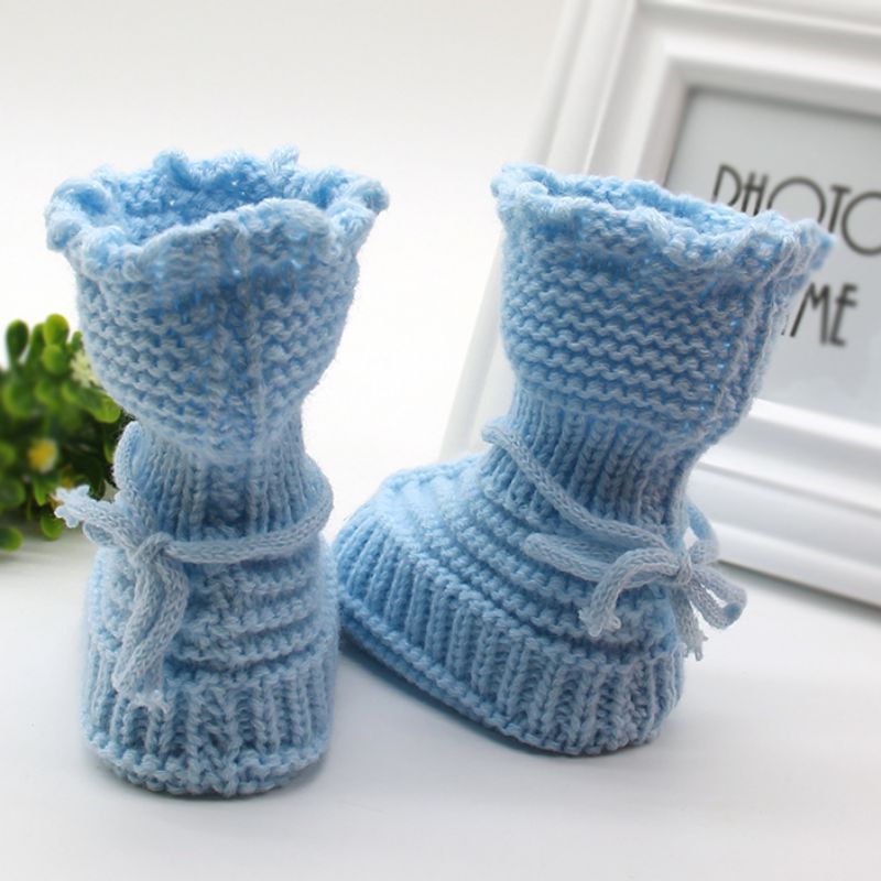 Male and female Babies Handmade Knitted Wool Soft Bottom Babies My Store