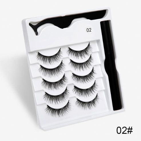 A Pair Of False Eyelashes With Magnets In Fashion My Store