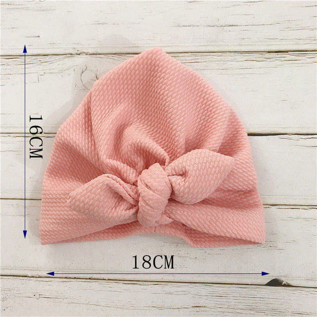 Knot Bow Baby Headbands Toddler Headwraps 6m-18m Baby Turban My Store